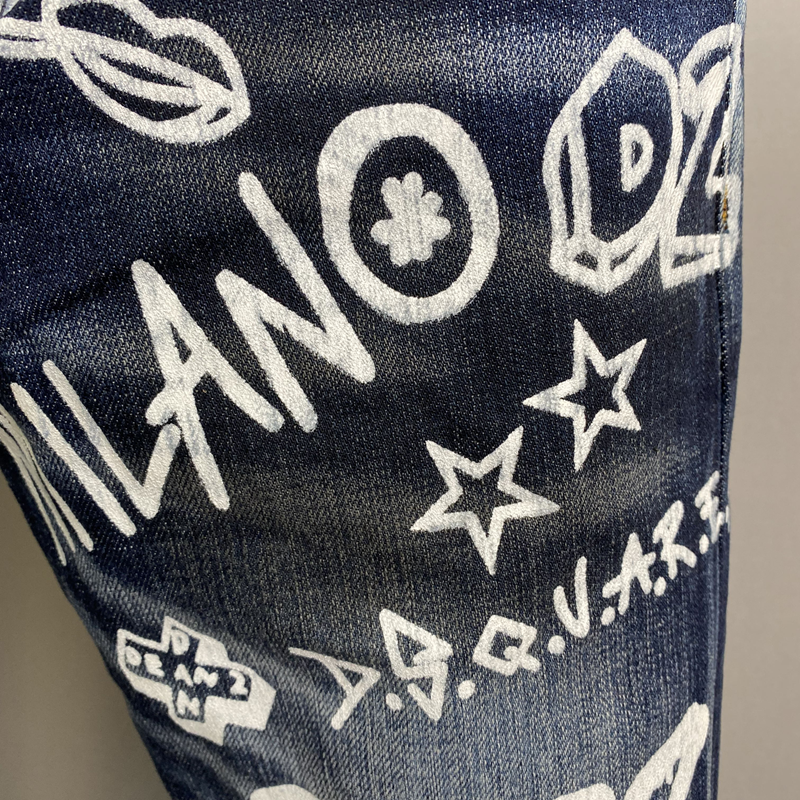 2025 New DSQ2 Ripped Casual Jeans