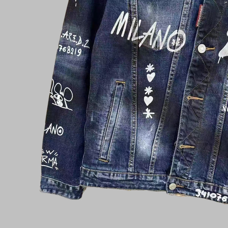 2025 New-DSQ2 Denim Jacke