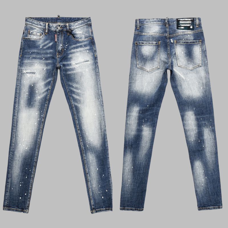 2026-DSQ2 Real Shots Men's Jeans