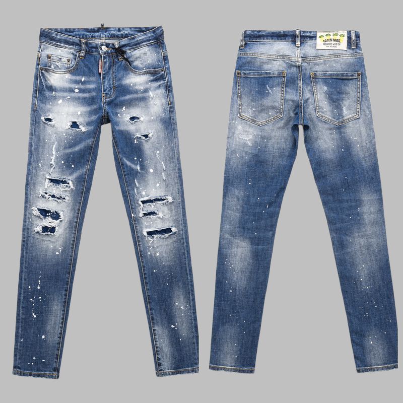 2026-DSQ2 Real Shots Men's Jeans