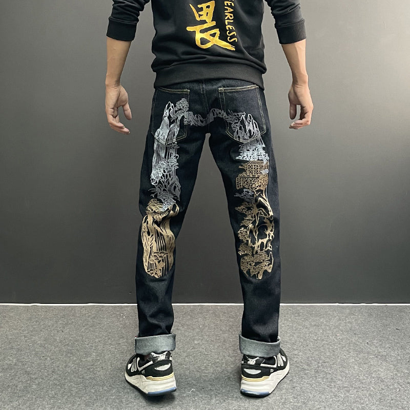 EV 2025 New  Couple  Jeans